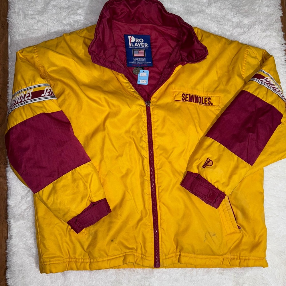 Vintage Pro Player FSU Seminoles‎ Jacket Mens XL Florida State NCAA